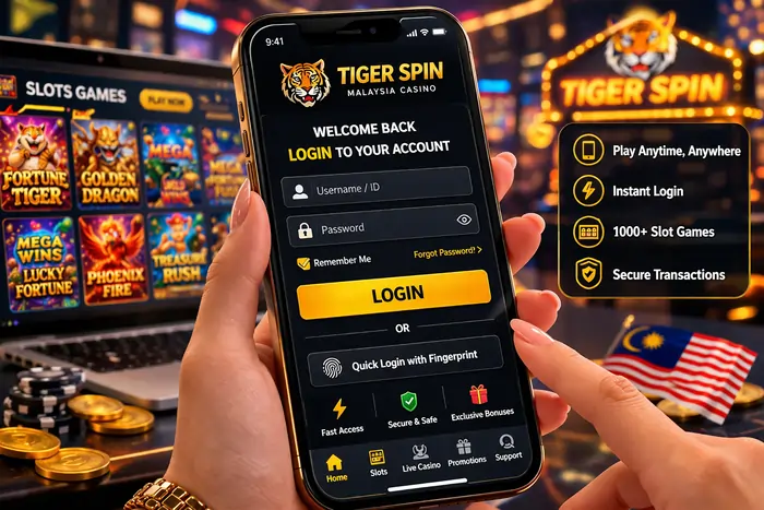 tiger spin login